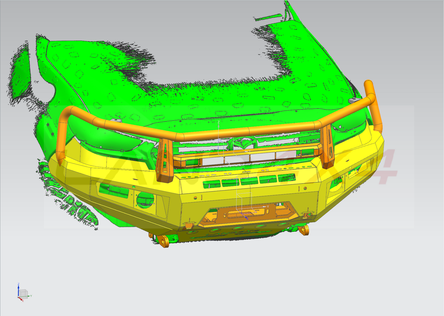 New Gen Bull Bar Fits 2021-2024 Mazda BT-50