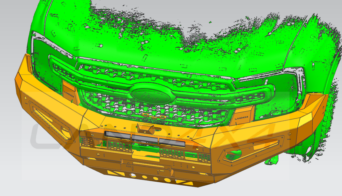 2022+ Ford Ranger Next Gen winch bar