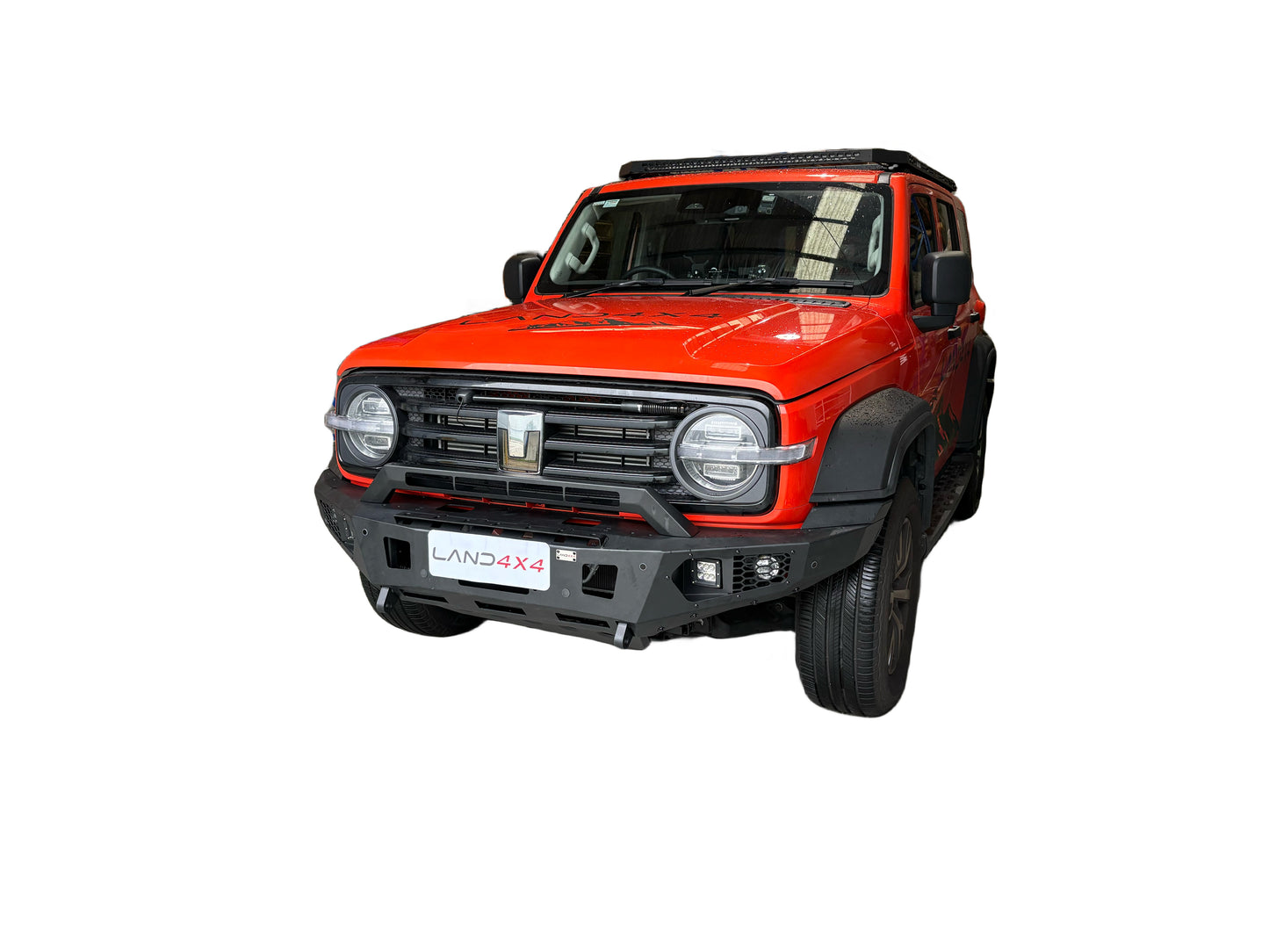 Front winch bar + Light bar bracket Fits GWM TANK 300( On Clearance )