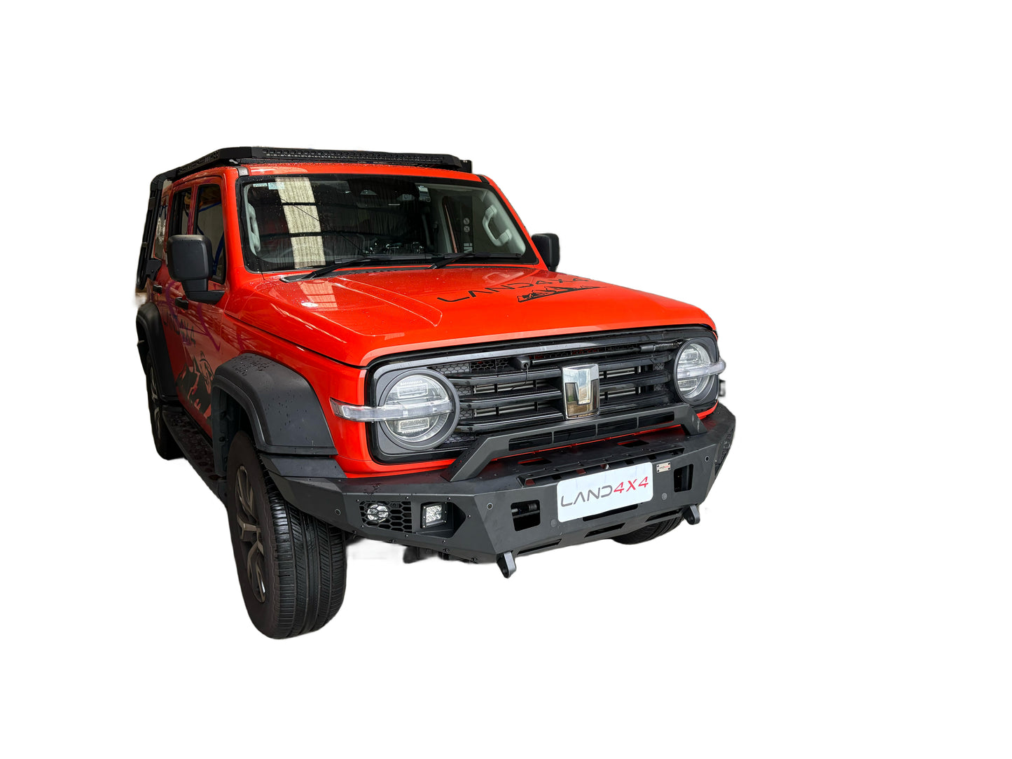 Front winch bar + Light bar bracket Fits GWM TANK 300( On Clearance )
