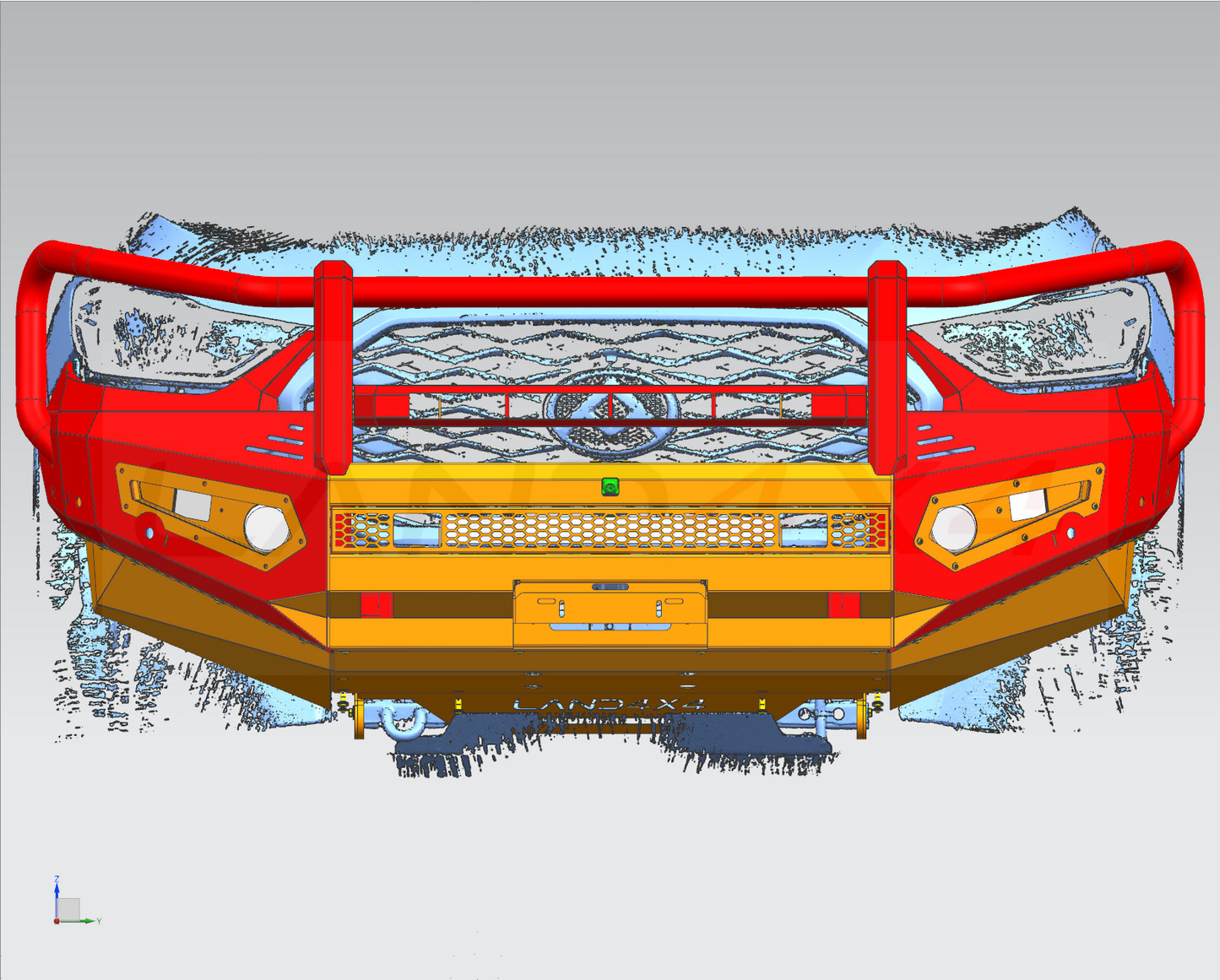 2018-2024 LDV D90 New Monstre Bull Bar