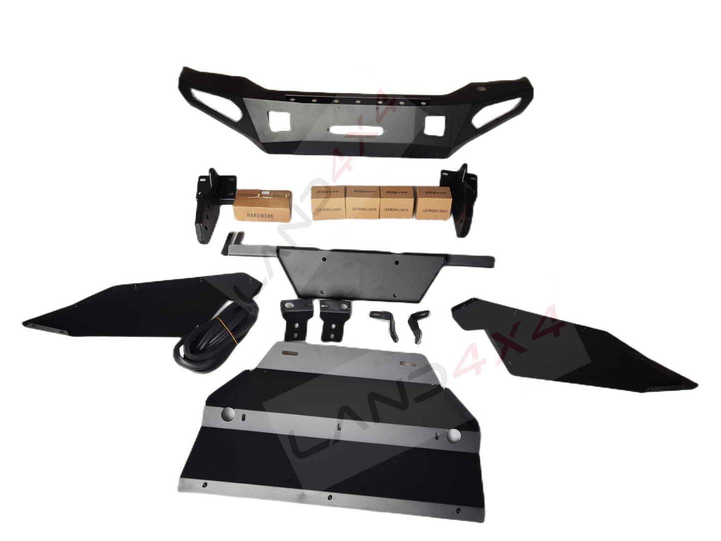 2015-2018 Toyota HiLux front winch bar - LAND4X4