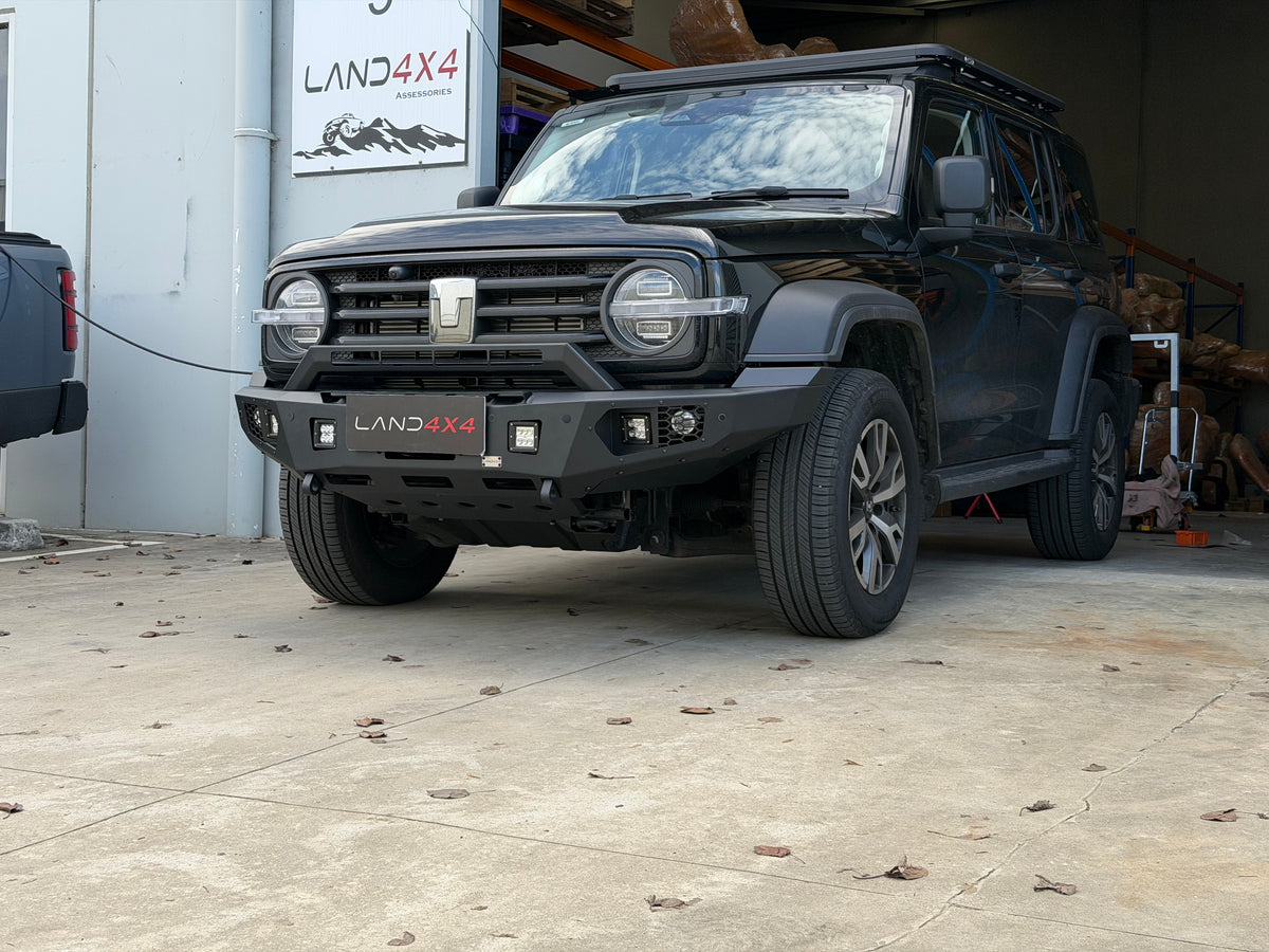 Front winch bar + Light bar bracket Fits GWM TANK 300( On Clearance )