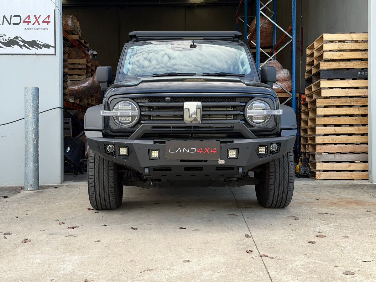 Front winch bar + Light bar bracket Fits GWM TANK 300( On Clearance )