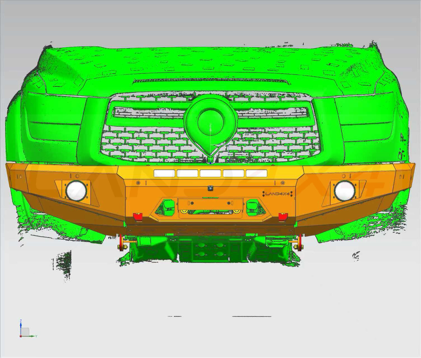 New Gen Winch Bar Fits 2024+ GWM Cannon Alpha