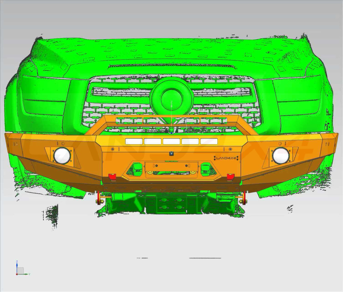 New Gen Winch Bar Fits 2024+ GWM Cannon Alpha