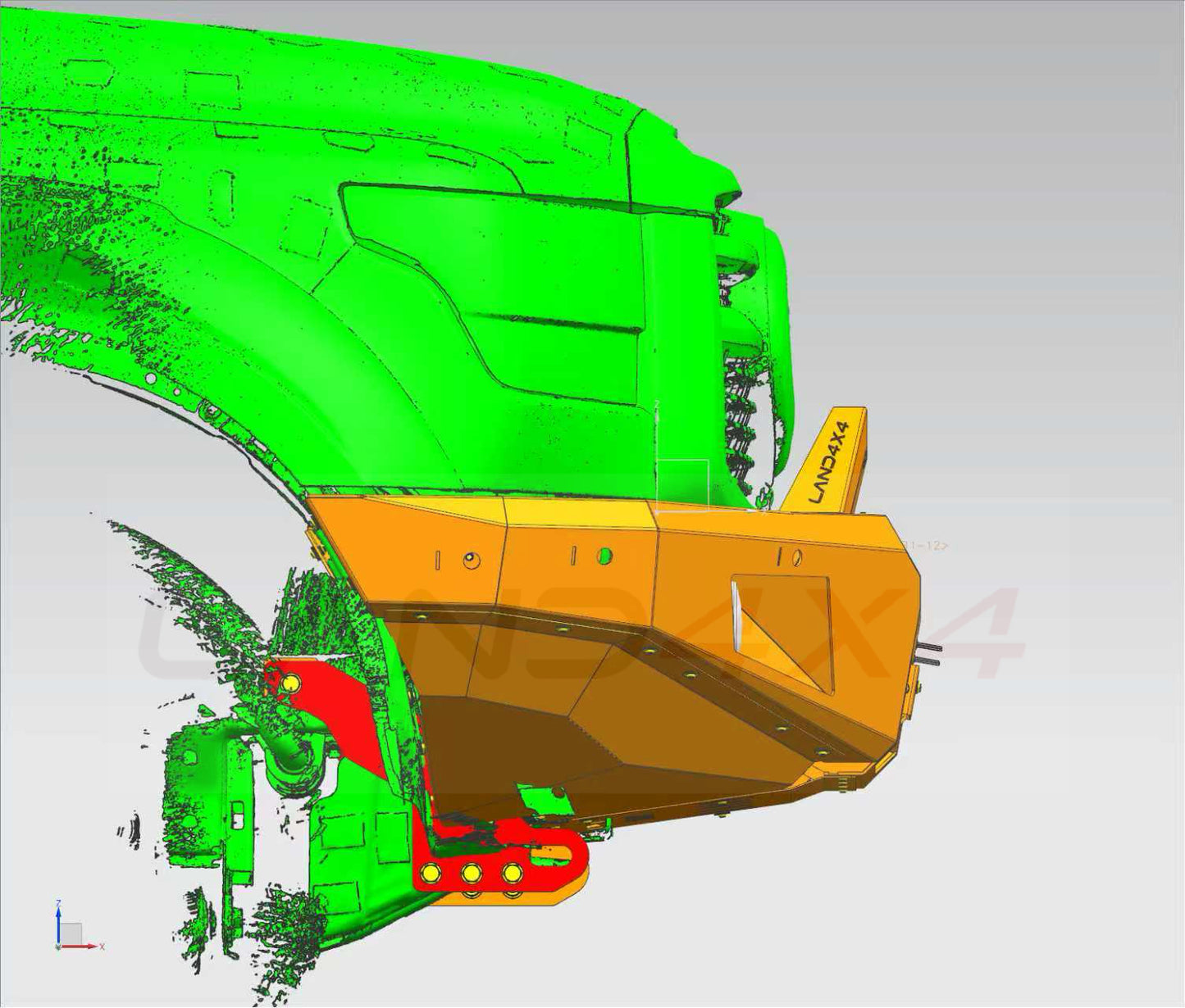 New Gen Winch Bar Fits 2024+ GWM Cannon Alpha