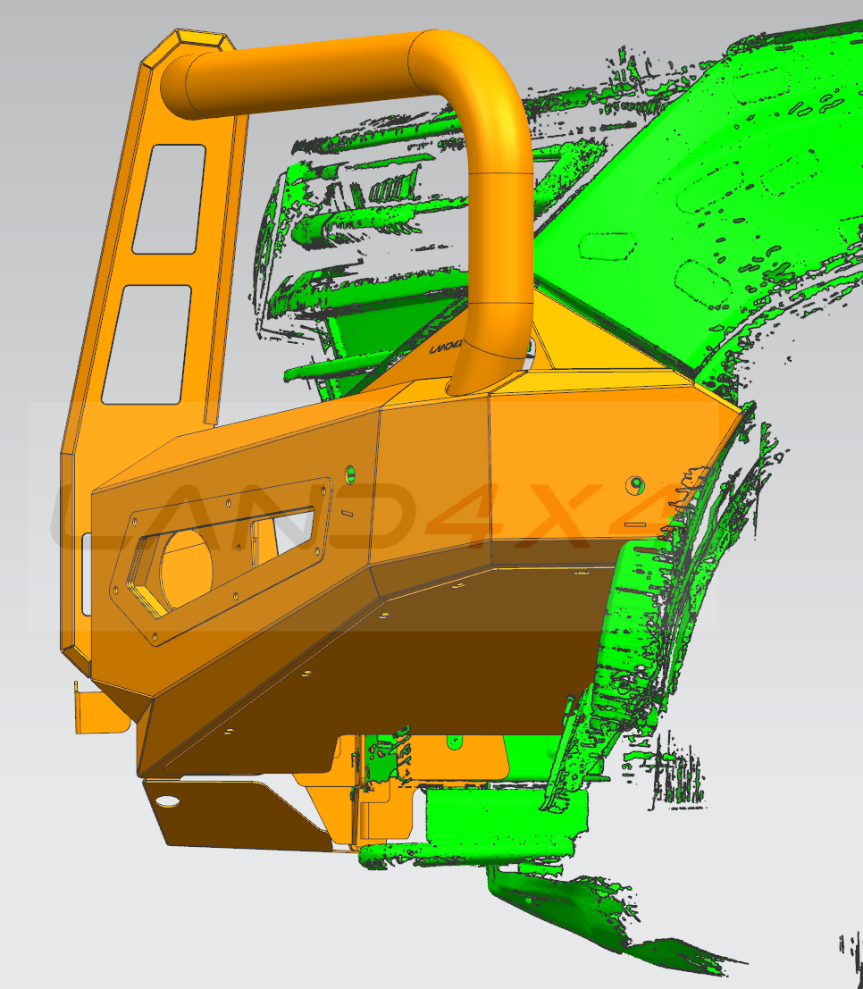2023+ VW Amarok front bull bar