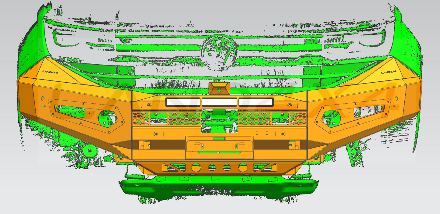2023+ VW Amarok front winch bar