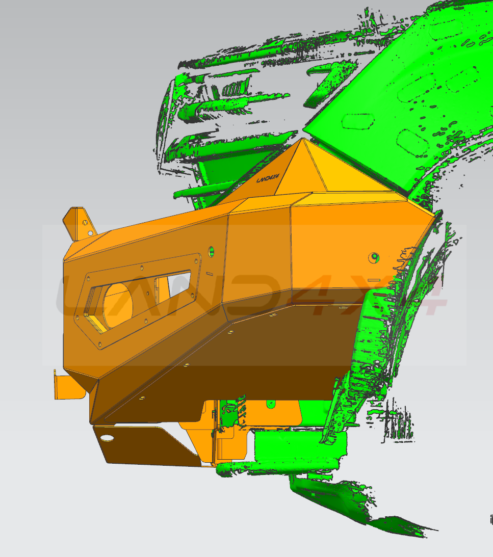 2023+ VW Amarok front winch bar