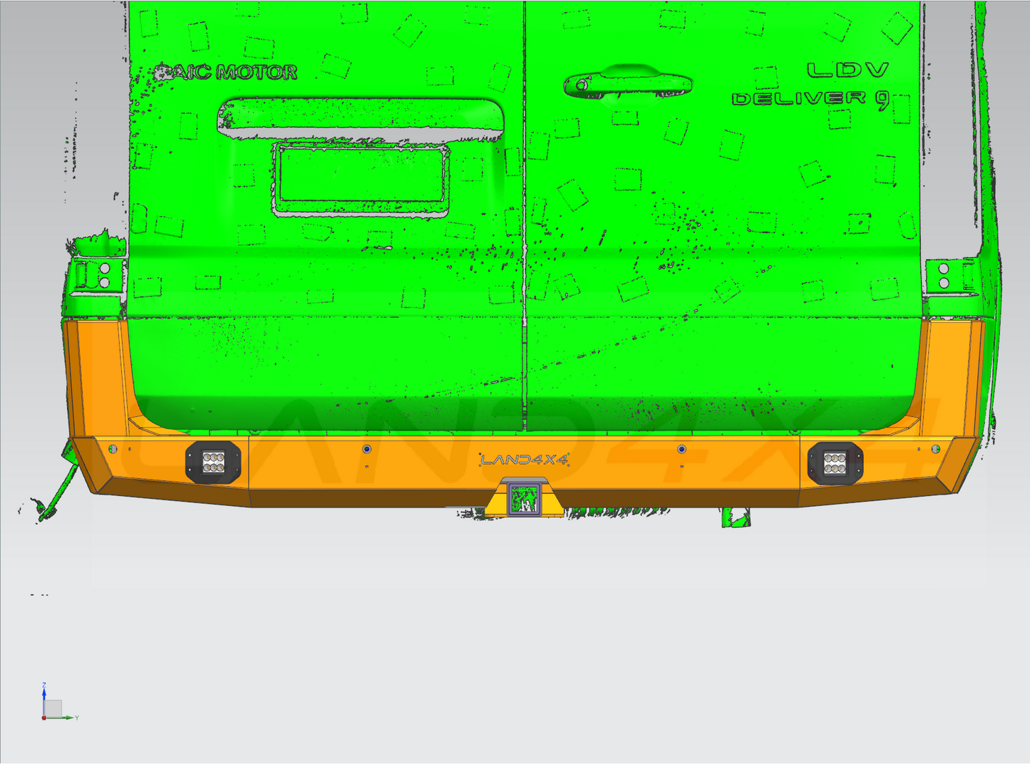 LDV Deliver 9 rear tow bar
