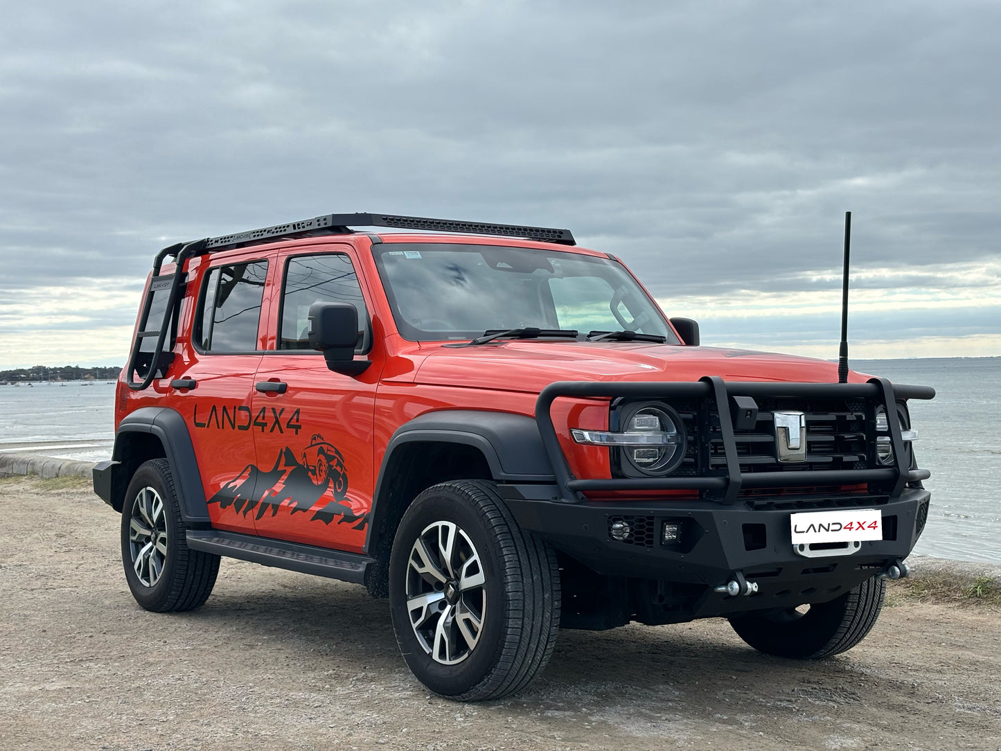 GWM TANK 300 front bull bar (Detachable loop)