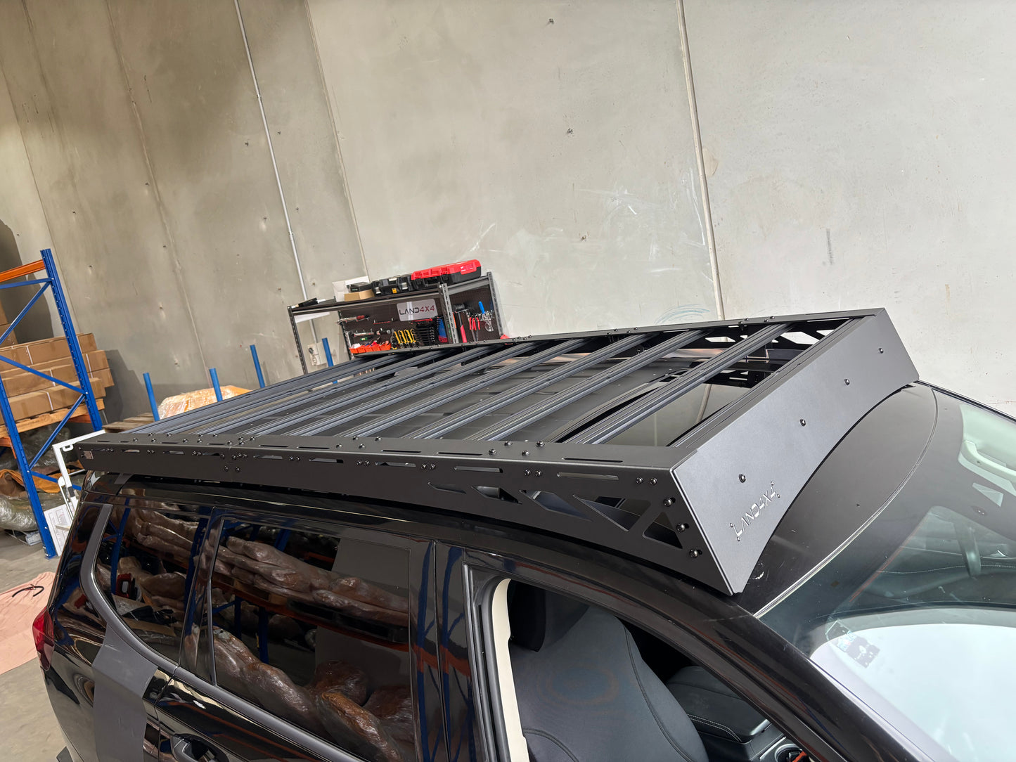 Ldv Rear Rack New Aluminum roof rack Fits 2025+ Facelift LDV D90 – LAND4X4