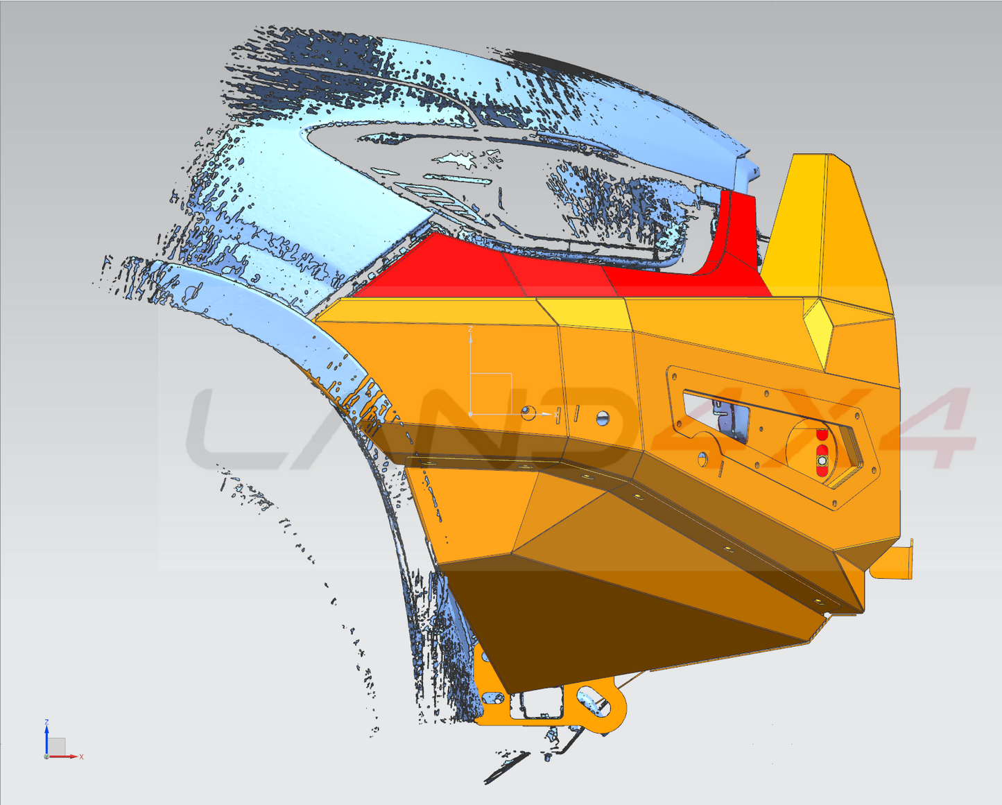2018-2024 LDV D90 New Monstre winch bar