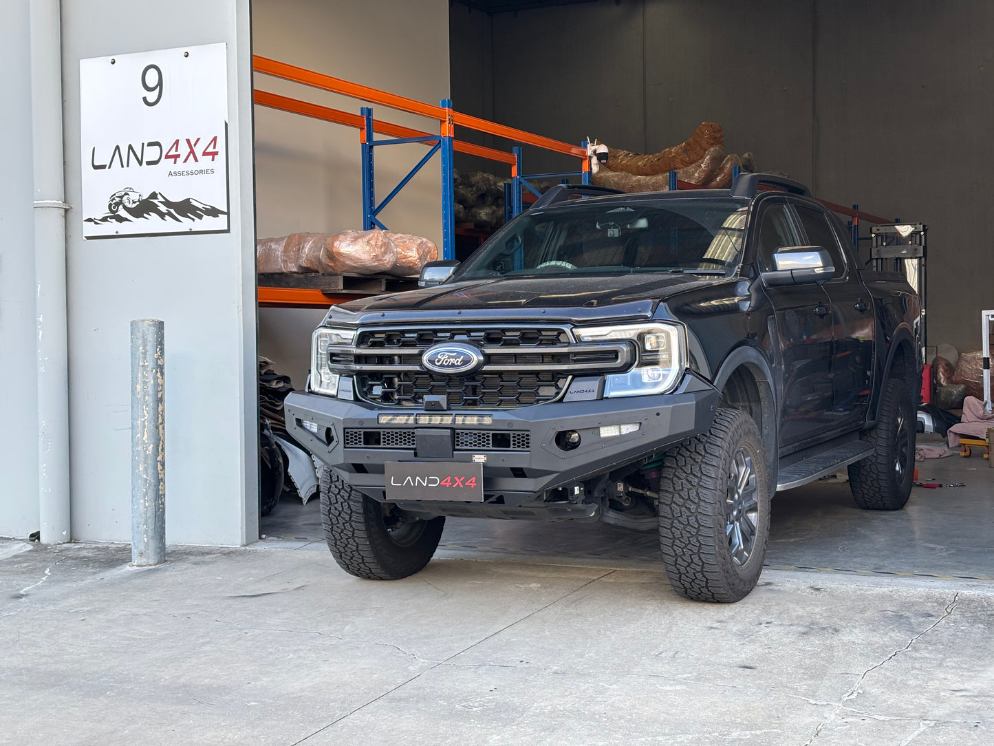 Front Winch Bar Fits 2022+ Ford Ranger Next Gen ( On Clearance )