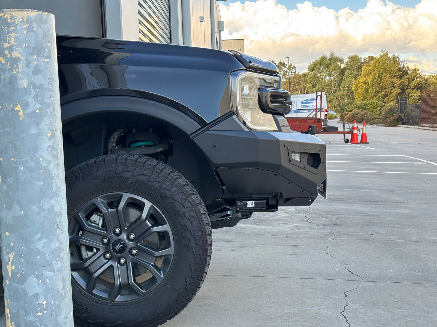 Front Winch Bar Fits 2022+ Ford Ranger Next Gen ( On Clearance )