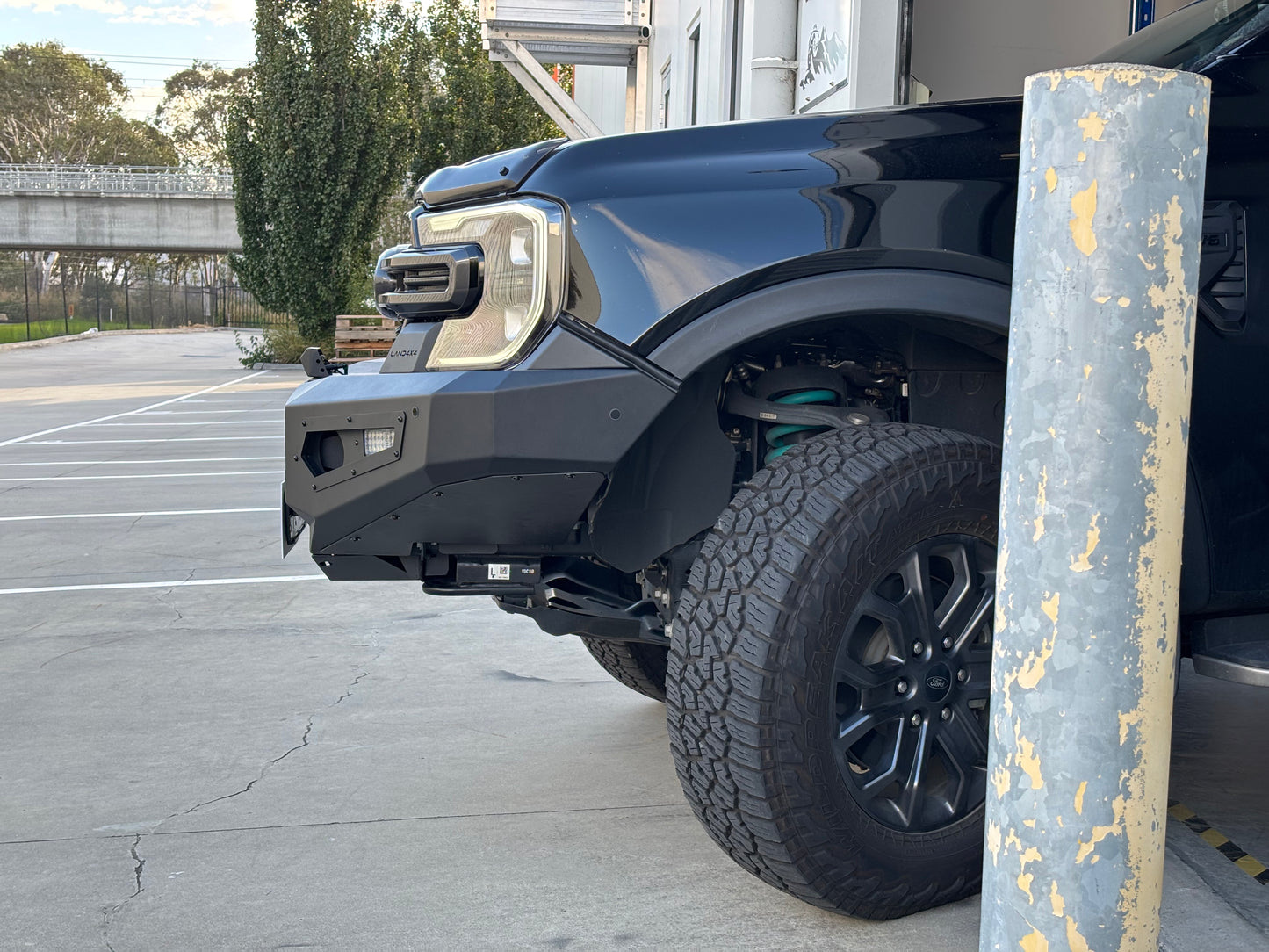 Front Winch Bar Fits 2022+ Ford Ranger Next Gen ( On Clearance )