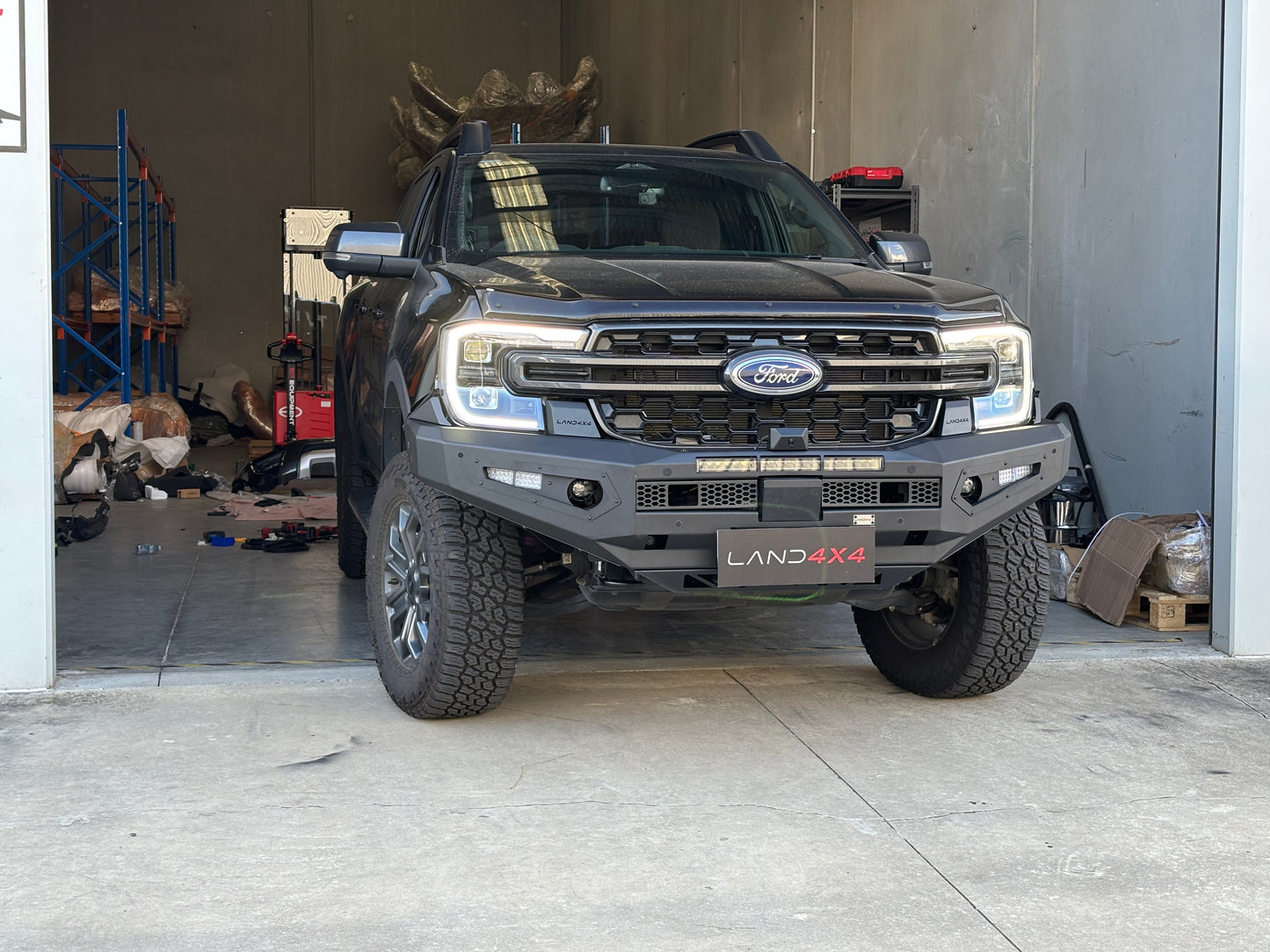 Front Winch Bar Fits 2022+ Ford Ranger Next Gen ( On Clearance )