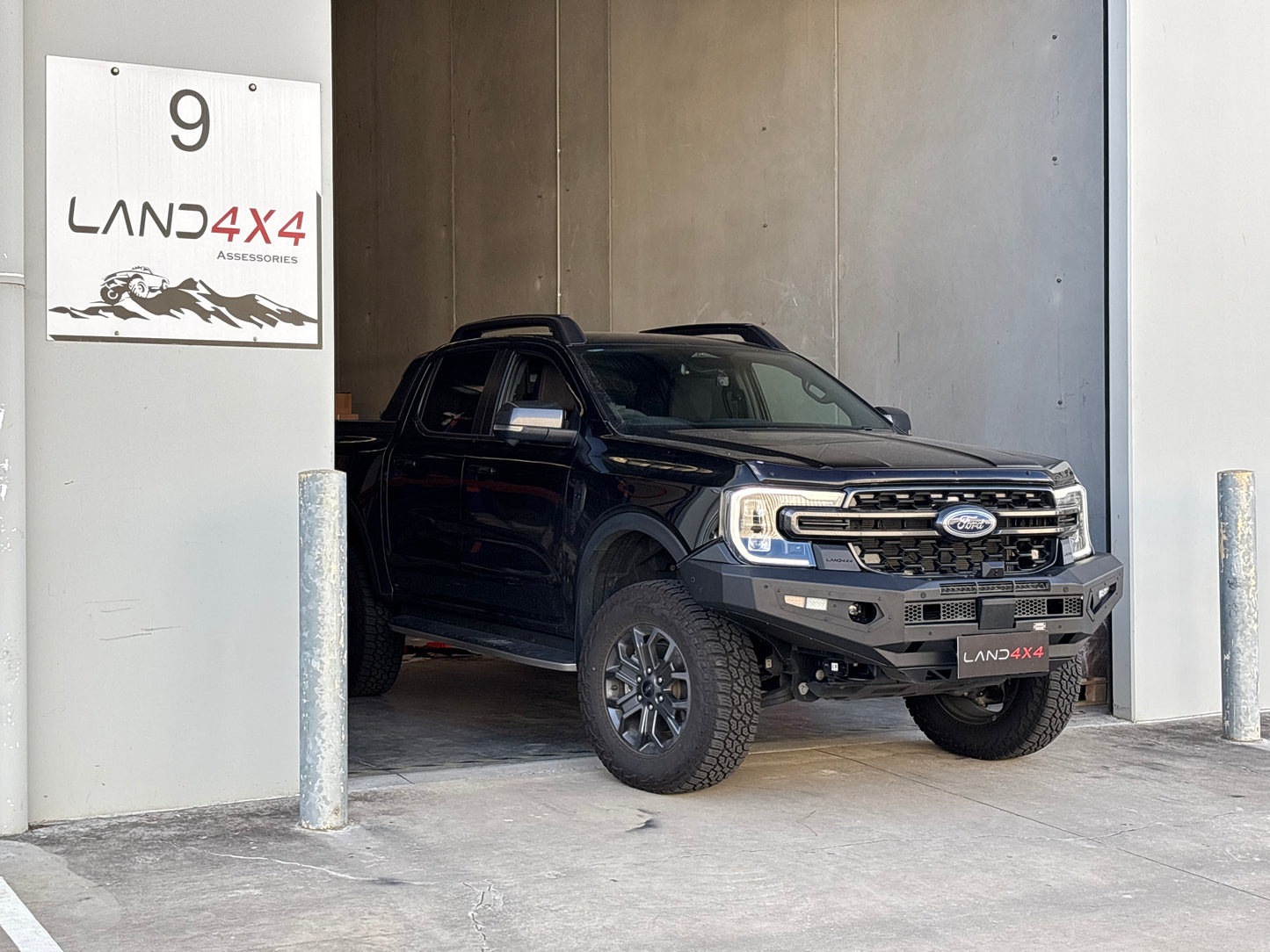 Front Winch Bar Fits 2022+ Ford Ranger Next Gen ( On Clearance )