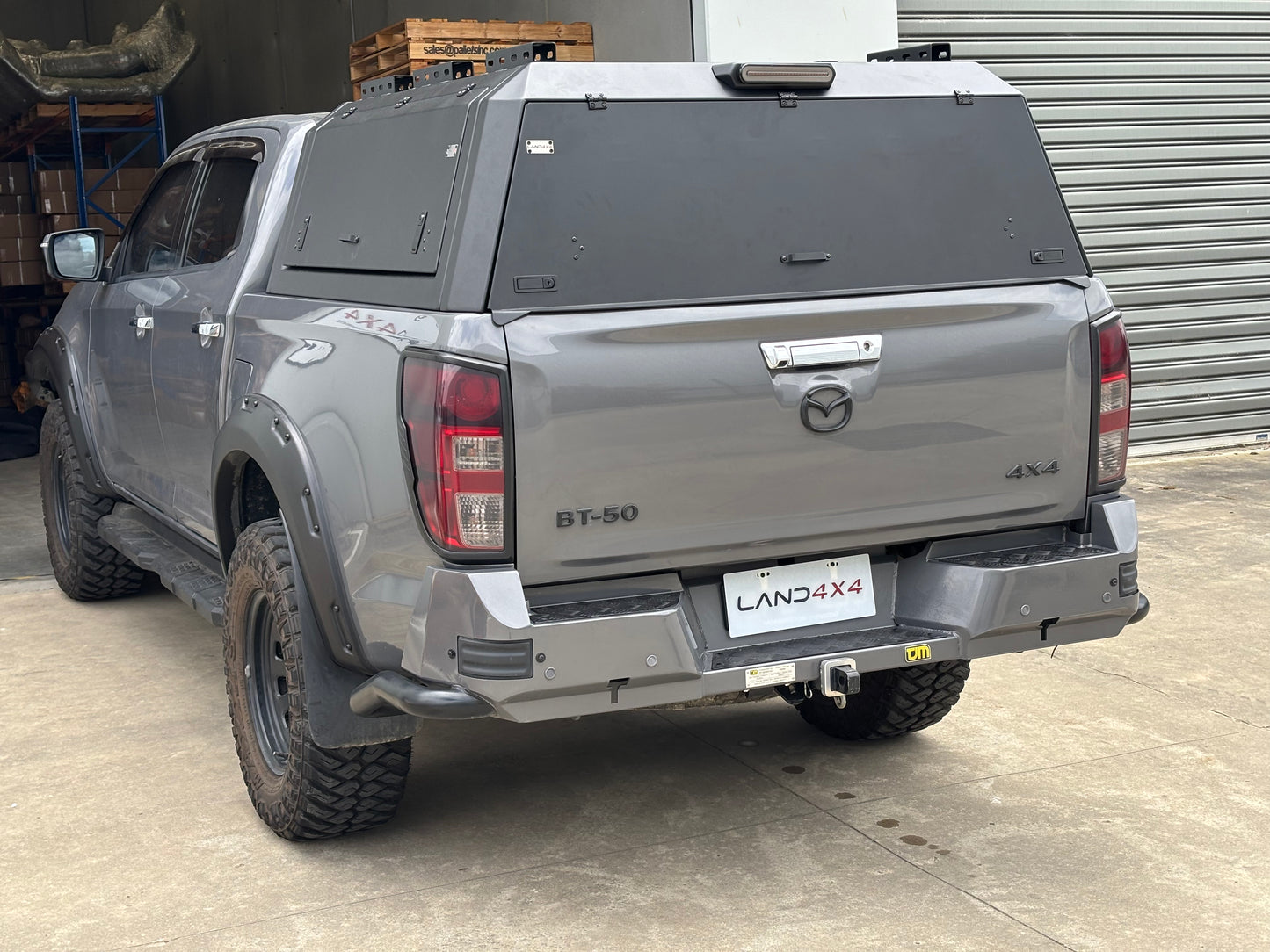 2021-2024 Mazda BT-50 aluminum canopy