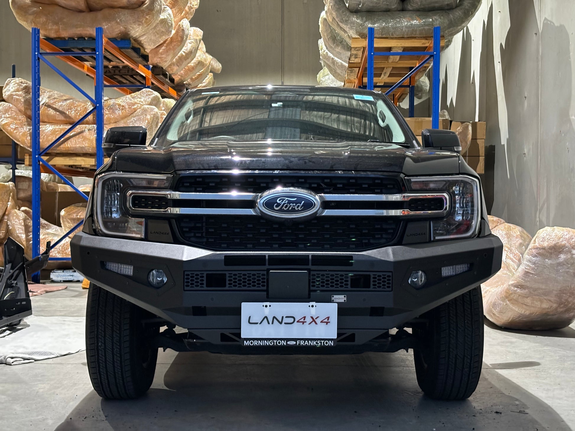 Front Winch Bar Fits 2022+ Ford Ranger Next Gen – LAND 4X4