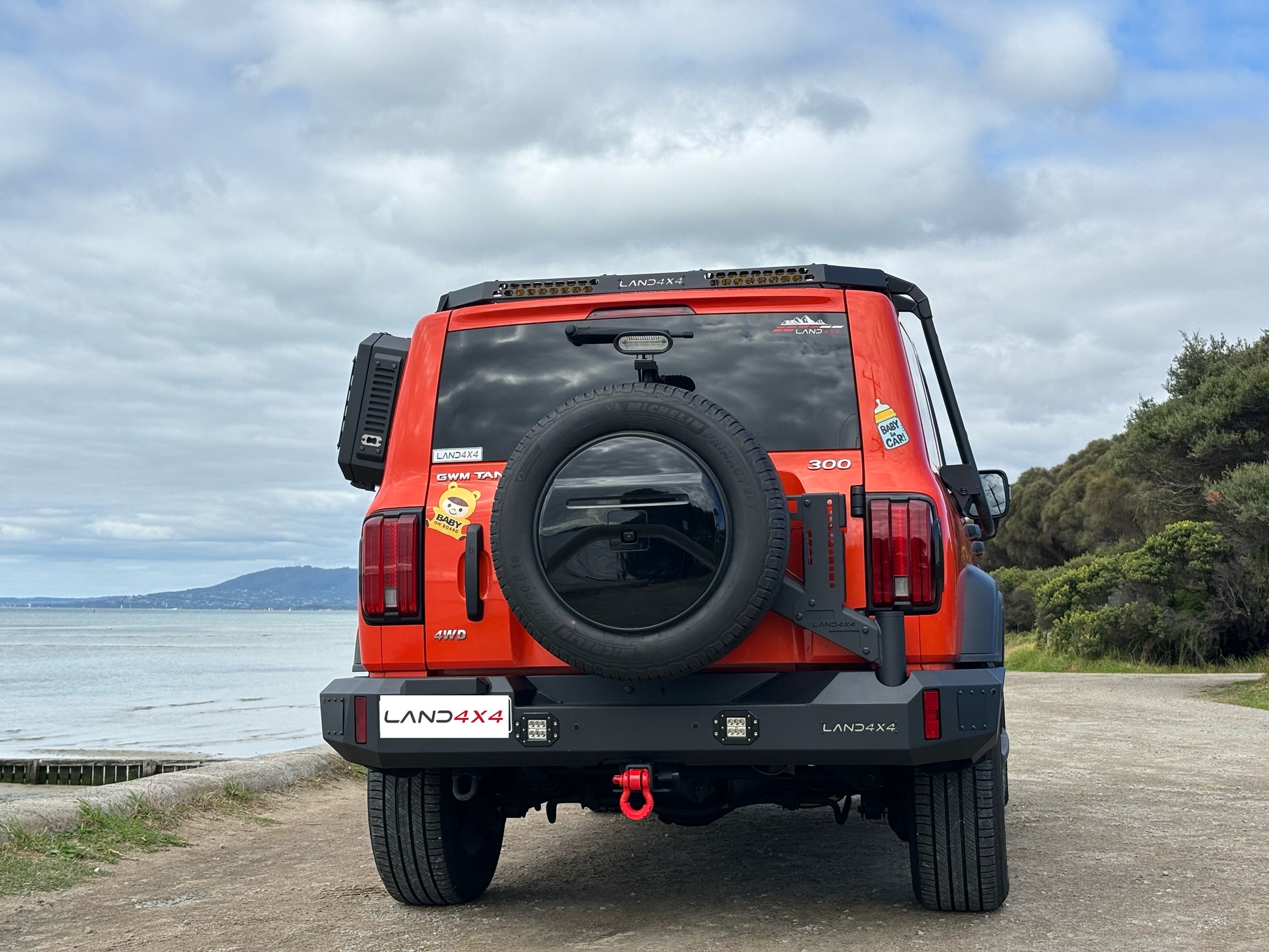Rear Bar Fits GWM TANK 300 – LAND 4X4