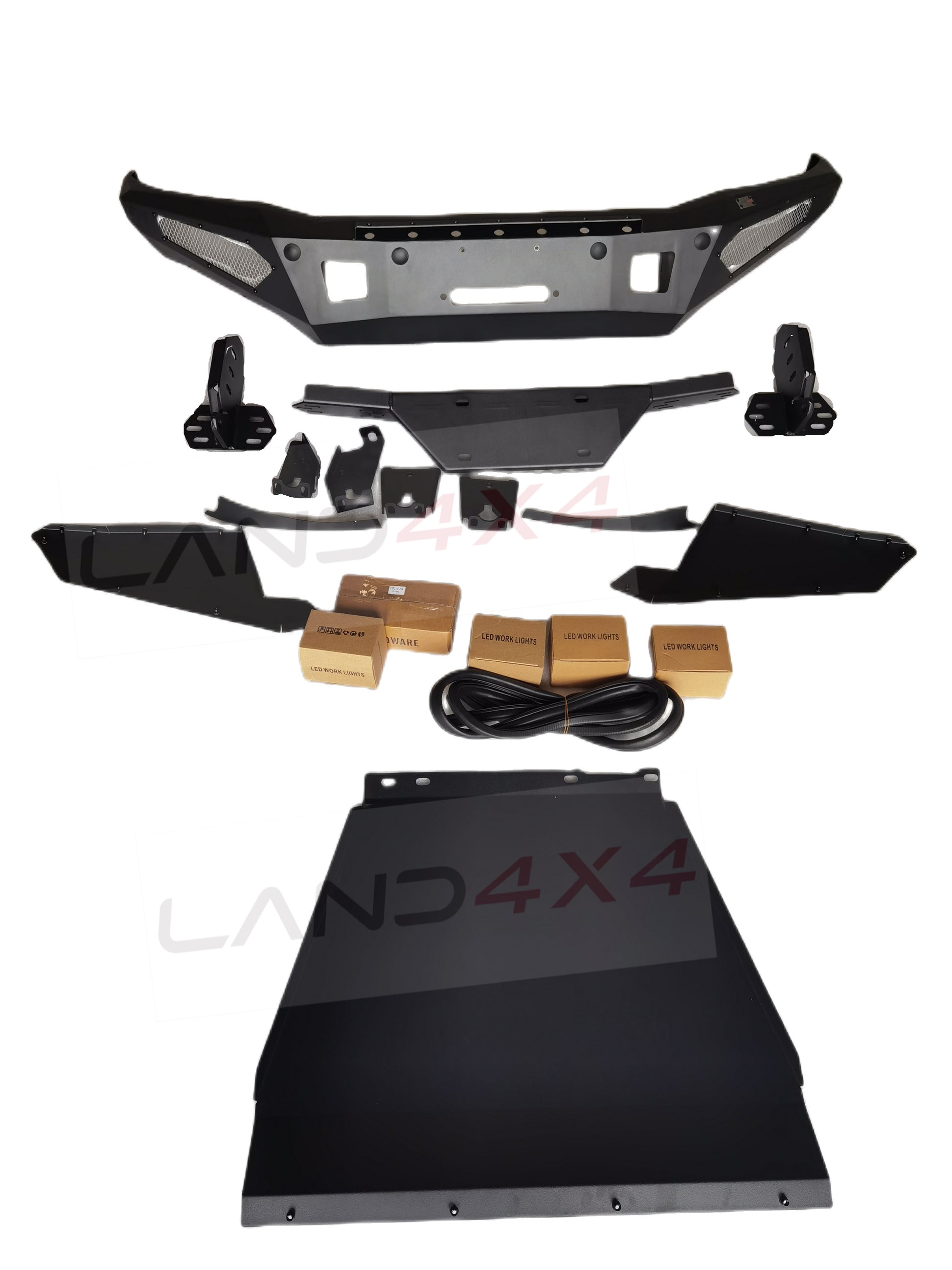 2011-2015 Ford Ranger T6 PX front winch bar - LAND4X4